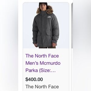 THE NORTH FACE PARKA - MENS